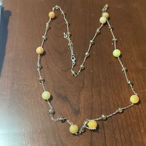 Necklace In champagne drusy quartz. 
Buy 1 get 2 free. Mix & match.